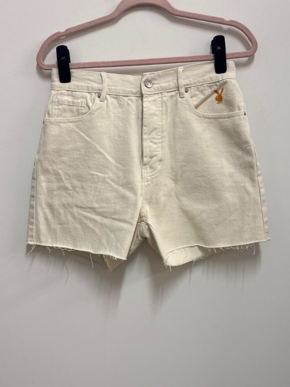 Playboy Women's Cream Shorts